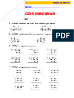 Adiciony Sustraccionde Numeros Naturales