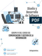 Diseño y Desarrollo de Software PPT GRUPO 4
