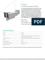 Anexo A3 Cerradura Electromagnética FE 10300