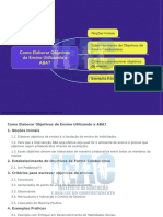 Como Elaborar Objetivos de Ensino Utilizando A ABA Oficial