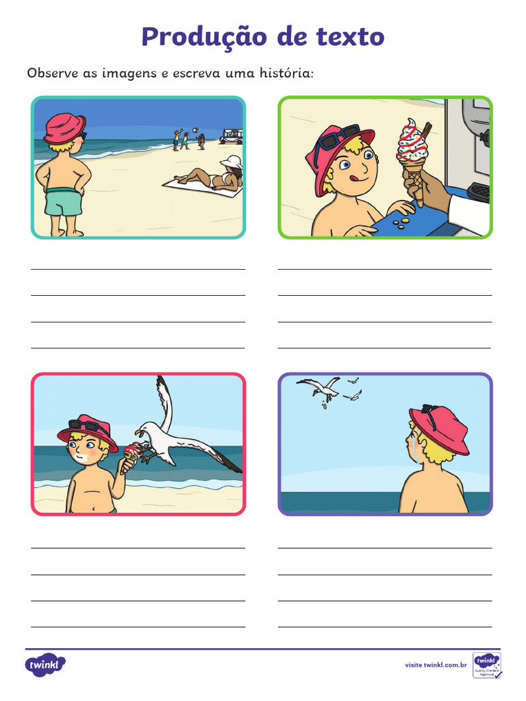 Produção de Texto com Imagens | PDF