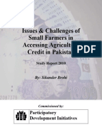 Issues and Challenges of Small Farmers