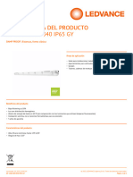 Ficha Técnica Del Producto Ficha Técnica Del Producto DP 1500 58W 840 IP65 GY