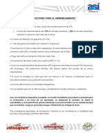 Condiciones y Requisitos para El Arrendamiento 2023