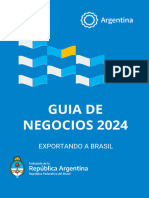 Embajada Argentina en Brasil. Guía de Negocios - Exportando A Brasil 2024