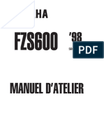 Manuel D'atelier FZS 600 en Français