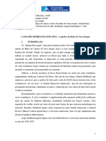 A GRANDE DEPRESSÃO (1929-1933) - A Quebra Da Bolsa de Nova Iorque L Grupo 02