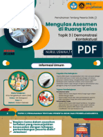 Nurul Uswah - 2390314855314 - Topik 3 - Demonstrasi Kontekstual - Pemahaman Peserta Didik Dan Pembelajaranna