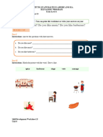 PDPWORKSHEET TL1 Unit6 DoYouLikeMeatDoYouLikeMusicDoYouLikeBarbecues