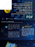 Pendalaman Peraturan Menteri Dalam Negeri Nomor 9 Tahun 2021 Tentang Tata Cara Evaluasi Rancangan Perda Tentang APBD Dan Perubahan APBD