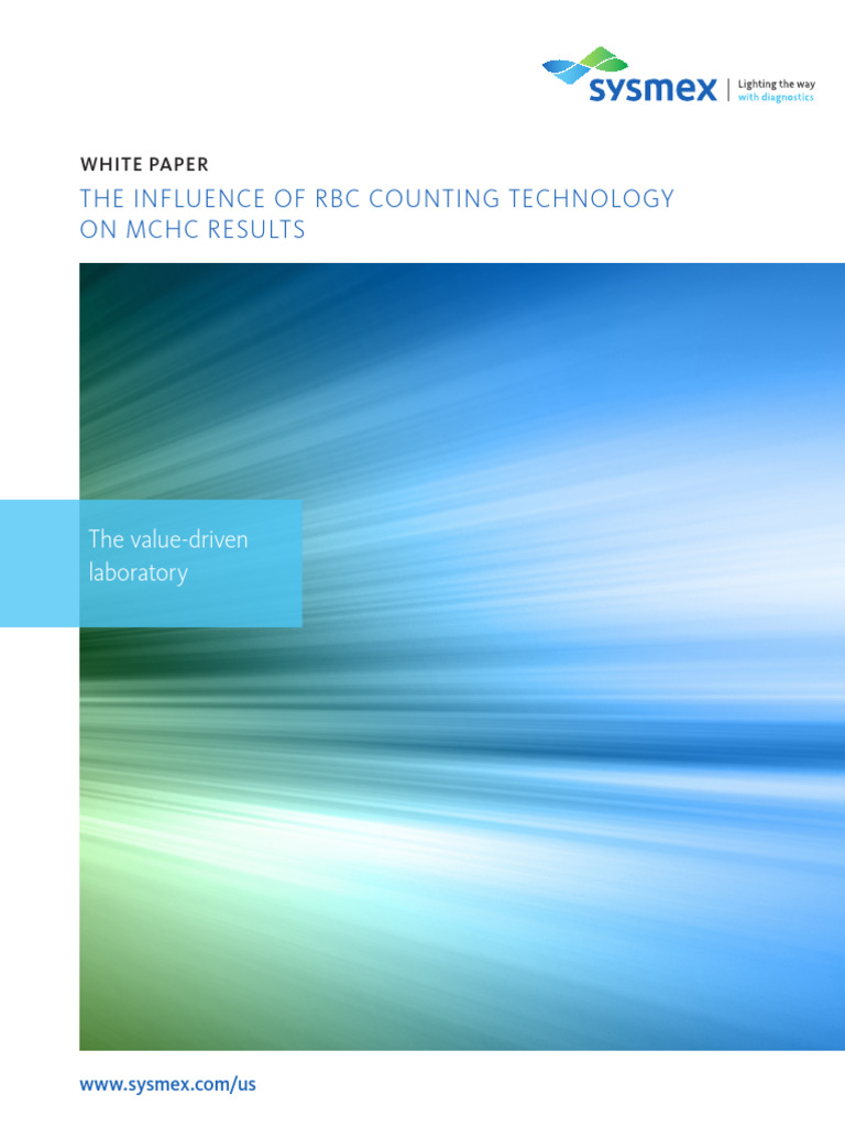 RBC Counting Tech Impact on MCHC Results | PDF | Red Blood Cell | Body ...