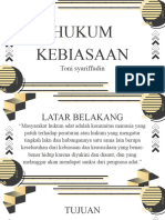 Hukum Kebiasaan (UIN Suska Riau)