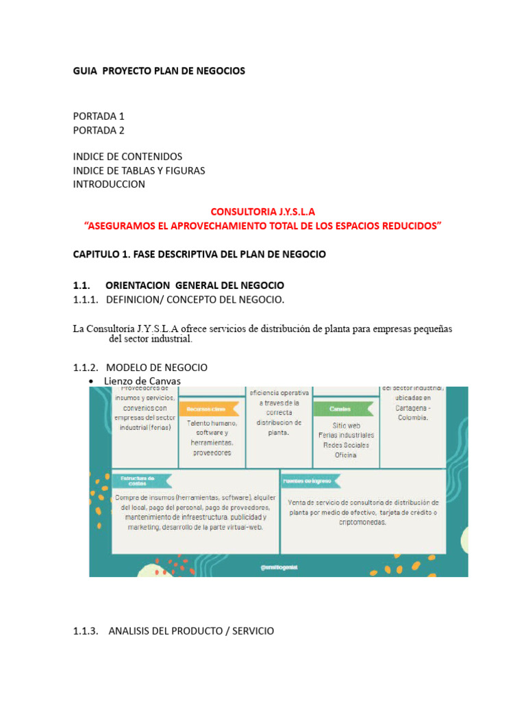 Guía Completa para un Plan de Negocios | PDF | Marketing | Presupuesto