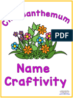 ChrysanthemumNameCraftivity 1