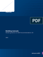 BCR Rec20 Building Manuals