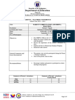 7 MALIKHAIN 1st Quarter PTC Accomplishment Report