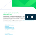 Veeam Agent Linux 6 1 Release Notes