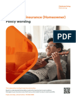 FWD Home Insurance Policy Wording Homeowner v3
