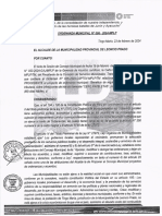 Ordenanza Municipal #006-2024-MPLP