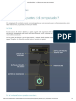 Informática Básica - ¿Cuáles Son Las Partes Del Computador