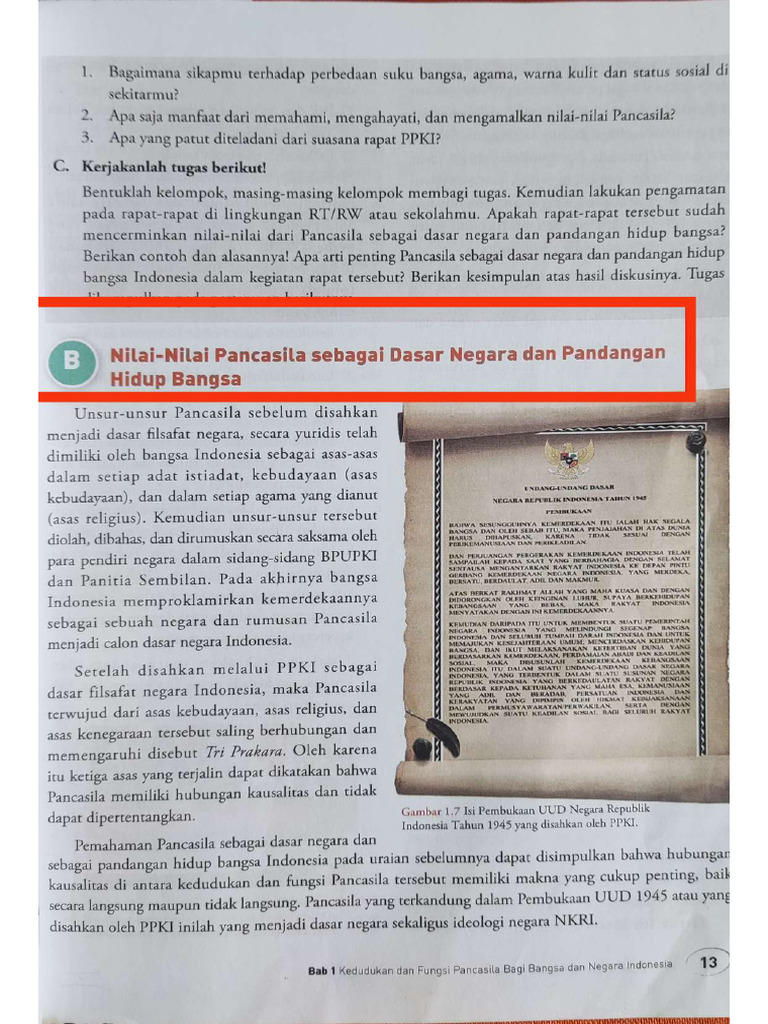 Catatan 1 PKN | PDF