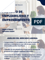 Proyecto de Empleabilidad y Emprendimiento 2023 - Franco Paolo Navarro Roque