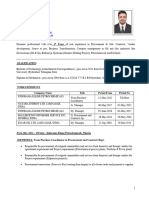 Procurement Profile - Ravikumar Adda