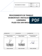 PV SAN MIGUEL - PINTADO DE FACHADA - PROCEDIMIENTO DE TRABAJO