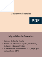 Gobiernos Liberales 1871-1920