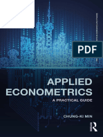 Chung-Ki Min - Applied Econometrics - A Practical Guide (Routledge Advanced Texts in Economics and Finance) - Routledge (2019)