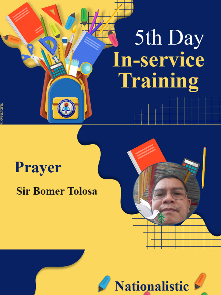 In-Service Training Day 5 Overview | PDF