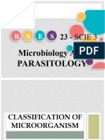 BSES 23 - Classification of Microorganism
