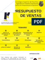 EXPOSICIÓN PRESUPUESTO DE VENTAS