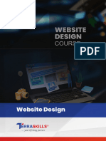 Web Design Training Brochure