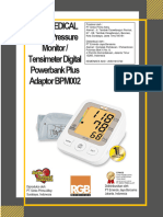BROSUR RGB MEDICAL BPM002 Powerbank + Adaptor