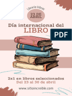 Historia día del libro ilustrado marrón