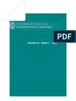 Journal of English As An Intl Language