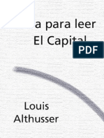 Althusser Louis - Guia Para Leer El Capital