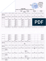Расписание занятий магистрантов 2 курса 4 семестра