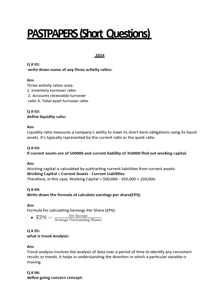 Financial analysis 1 pdf leverage finance financial statement