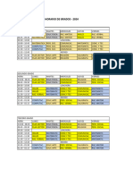 Horarios Aulas y Docentes 2024