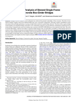 Fragility Analysis of Skewed Single-Frame Concrete Box-Girder Bridges