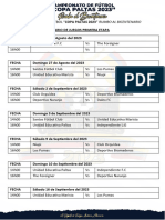 Campeonato de Fútbol 2023