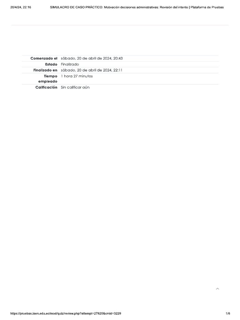 Examen simulaci n complexivo caso pr ctico pdf