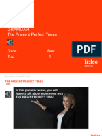 ING - 2° - Present Perfect (Classroom)