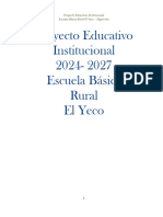 Proyecto Educativo 2085