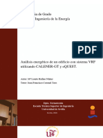 Análisis Energético de Un Edificio Con Sistema VRF Utilizando CALENER-GT y eQUEST