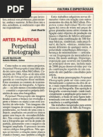 Allan McCollum.  Visao, Jul. 1993