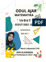 MODUL AJAR IKM Matematika Sudut Semester 2 Maria