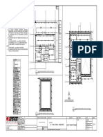 Two Storey Residence: Ground Floor Lighting Outlet Layout Plan